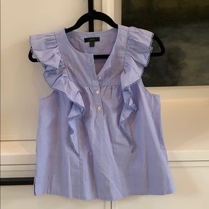 Adorable J.Crew Periwinkle Top